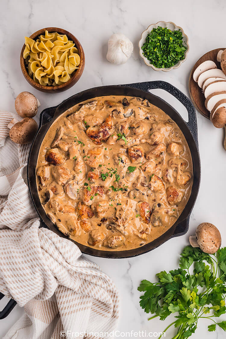 Chicken Stroganoff