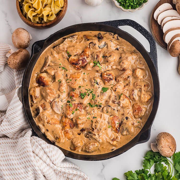 Chicken Stroganoff Feature