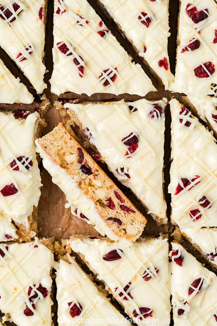 Cranberry Bliss Bars