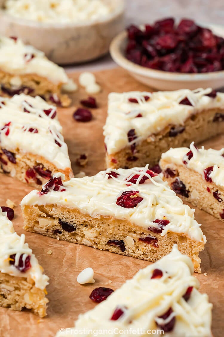 Cranberry Bliss Bars