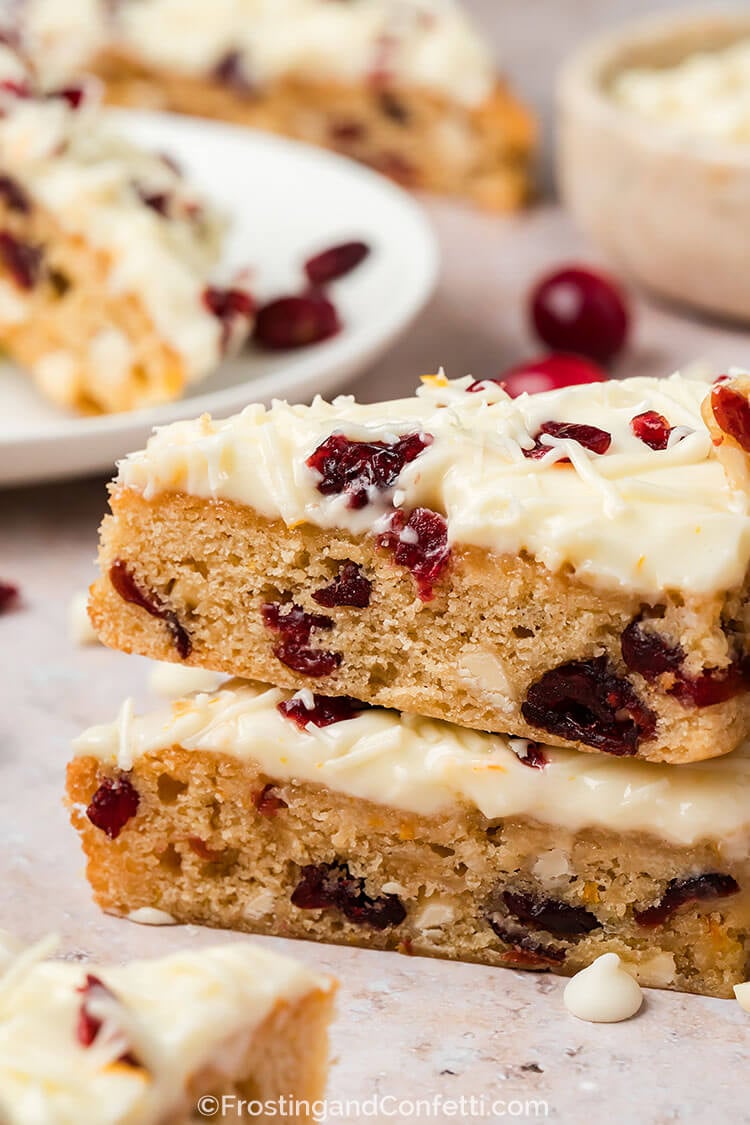 Cranberry Bliss Bars