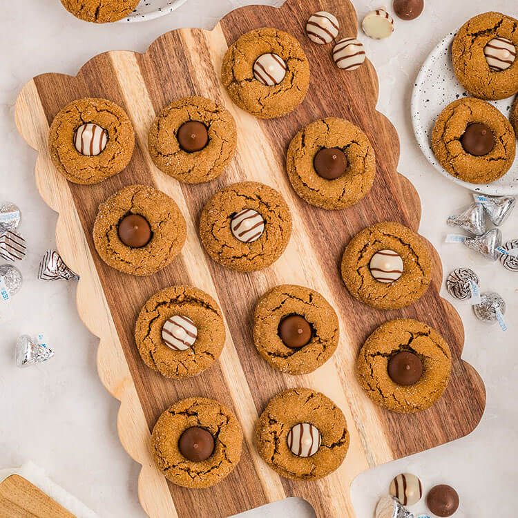 Gingerbread Cookie Blossoms
